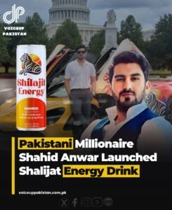 Pakistani Millionair Shahid Anwar Launched Shilajit Energy Drink